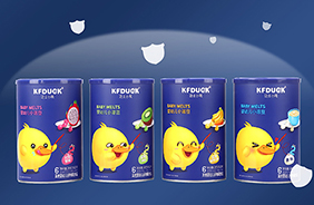 功夫小鴨嬰幼兒小溶豆