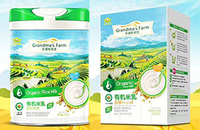 外婆的農(nóng)莊有機米乳