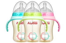 愛益寶廣口有柄自動PPSU奶瓶