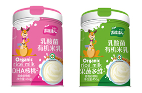 恩溢佳兒乳酸菌有機(jī)米乳