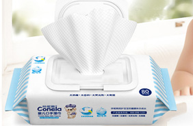 咔呢熊嬰兒手口濕巾