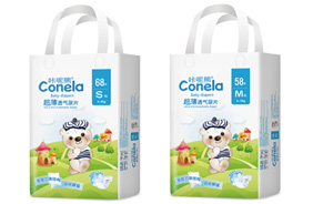 咔呢熊超薄透氣紙尿片