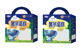 多可三只小象薯?xiàng)l蛋糕