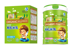 優(yōu)諾冠有機米乳