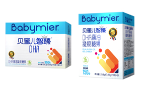 貝蜜兒DHA藻油凝膠糖果