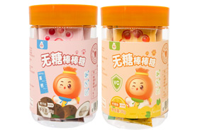 禾兜無糖棒棒糖瓶裝