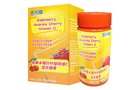 吉米熊接骨木莓針葉櫻桃維C