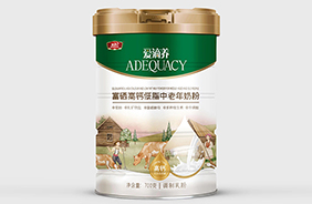 美廬愛滴養(yǎng)富硒高鈣低脂中老年奶粉