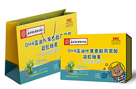 南京同仁堂綠金家園DHA藻油葉黃素酯凝膠糖果