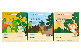 小象散步梨汁米餅