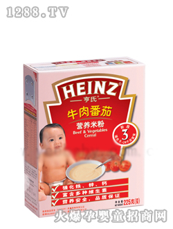 亨氏牛肉番茄營養(yǎng)米粉