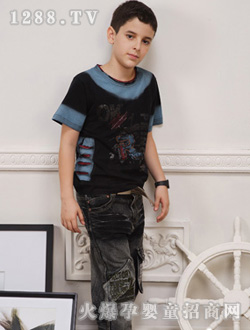 托尼艾米男童夏裝套裝L中號(hào)