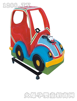 小貝蕾四輪車搖擺機