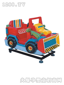 小貝蕾拖拉機搖擺機