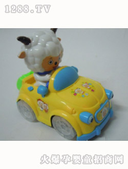 趣多多電動喜羊羊卡通車