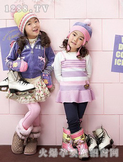 米奇兒女童時尚套裝