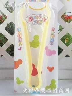 米老鼠黃色嬰兒奶瓶夾