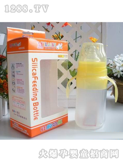 米老鼠寬口徑硅膠奶瓶