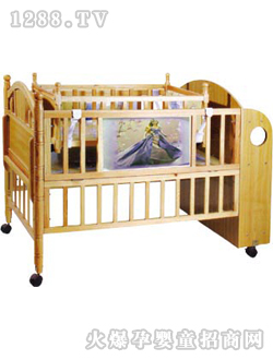 愛嬰寶嬰兒木床5110B