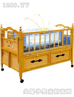 愛(ài)嬰寶嬰兒木床WFY605