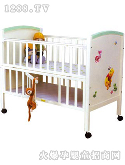 愛(ài)嬰寶嬰兒木床SC808