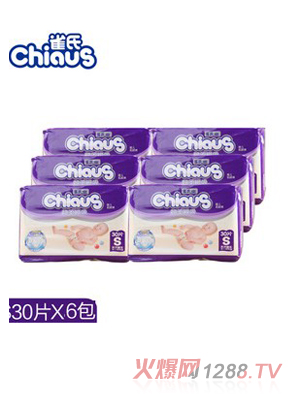 雀氏超柔瞬吸嬰兒紙尿褲S180片