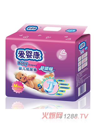 愛(ài)嬰康嬰幼紙尿褲M32