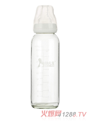 孩兒寶標(biāo)口玻璃奶瓶240ml