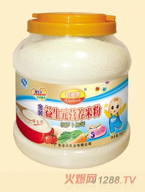 新多樂胡蘿卜加鈣益生元營(yíng)養(yǎng)米粉3段