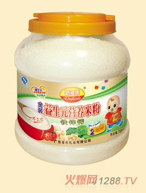 新多樂鐵鋅鈣益生元營(yíng)養(yǎng)米粉2段