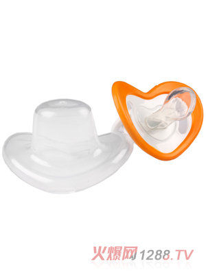 可愛(ài)多心型安撫玩嘴