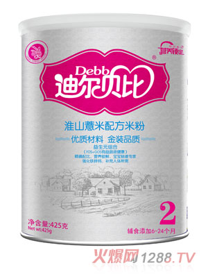 迪爾貝比淮山薏米配方米粉聽(tīng)裝