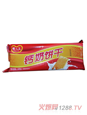 嬰兒樂(lè)鈣奶餅干225g