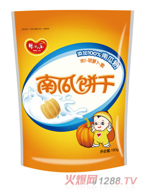 嬰兒樂(lè)南瓜餅干180g
