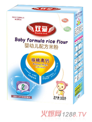 雙愛核桃高鈣米粉