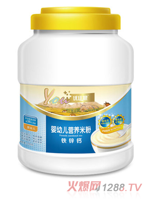 優(yōu)佳健鐵鋅鈣嬰幼兒營養(yǎng)米粉