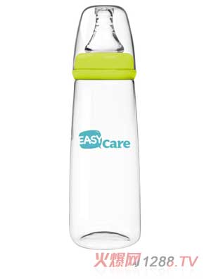 伊斯卡爾240mlPP標準口徑奶瓶（黃）