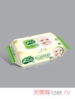 嬌潤嬰兒80片手口濕巾