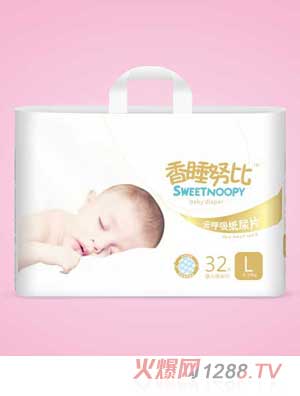 香睡努比紙尿片L碼