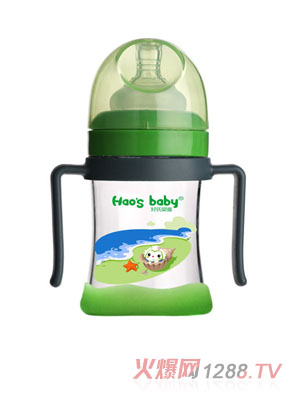 好氏嬰童海螺印花灰色雙柄奶瓶（?。?><div
                                                class=