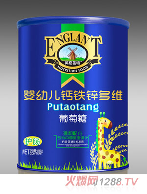 英格藍特嬰幼兒鈣鐵鋅多維葡萄糖