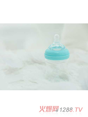 貝諾玻璃奶瓶Tiffany藍180ml