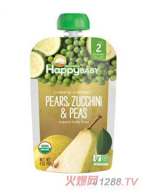 禧貝豌豆西葫蘆梨泥