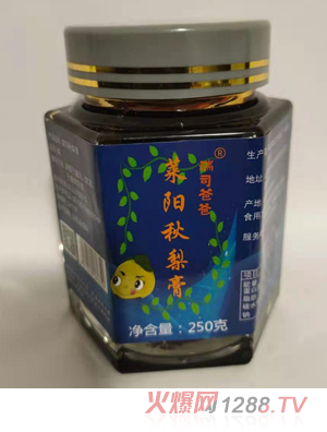 瑞司爸爸萊陽秋梨膏 250g