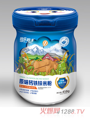 倍樂(lè)媽咪原味鈣鐵鋅特膳營(yíng)養(yǎng)米粉