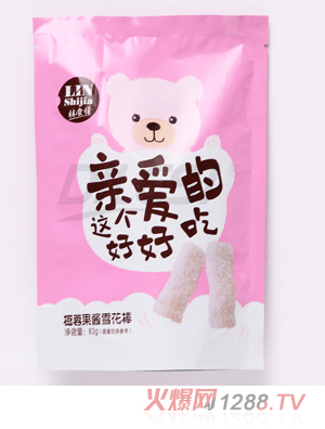 林食佳椰蓉果醬夾心果醬雪花棒