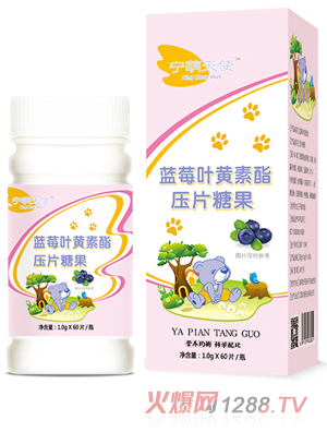 寧萌天使藍(lán)莓葉黃素酯壓片糖果