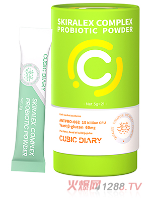 米洛源舒膚家益生菌復合粉固體飲料