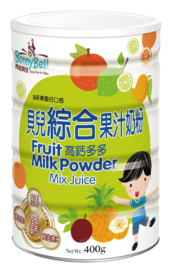 邦尼貝兒綜合果汁奶粉