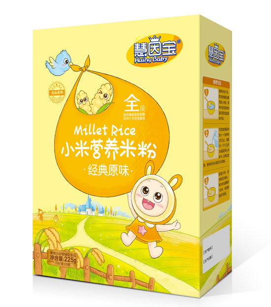 慧因?qū)毥?jīng)典原味盒裝小米營(yíng)養(yǎng)米粉